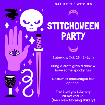 Stitchoween Craft Party