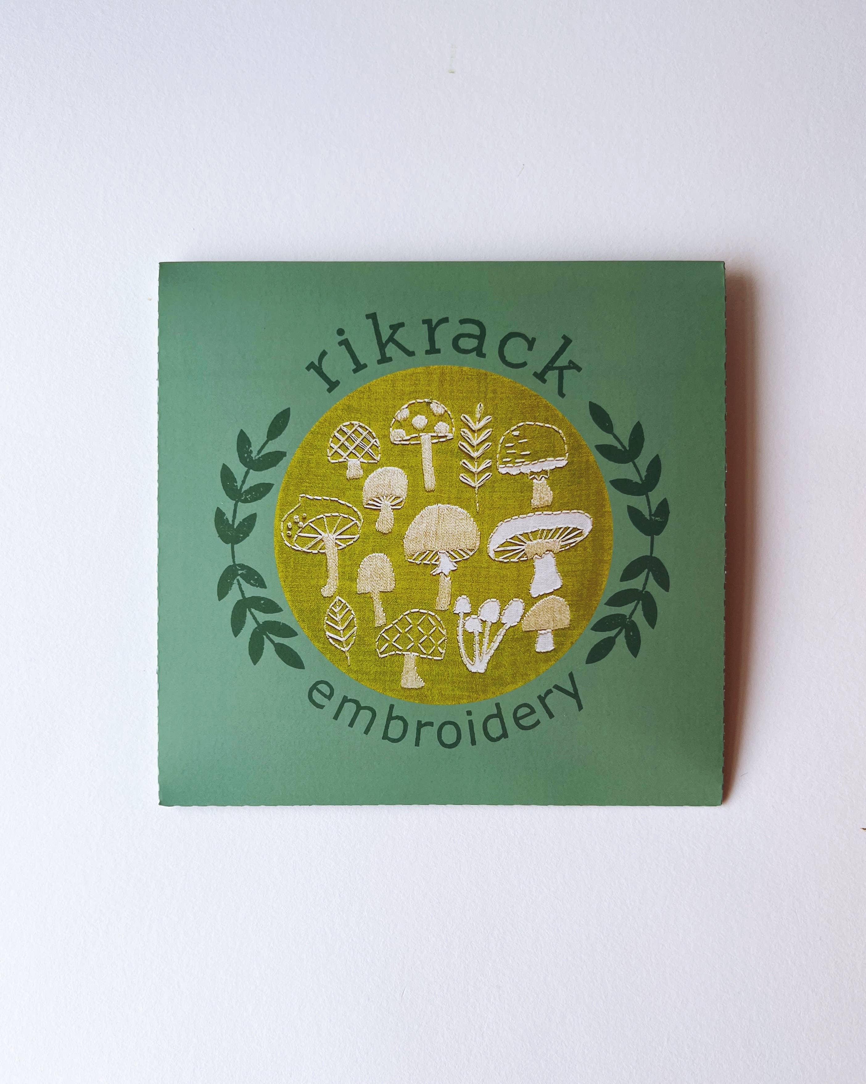 Mushrooms Embroidery Kit - Rikrack