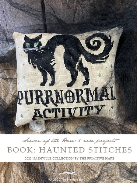 Haunted Stitches Book - The Primitive Hare