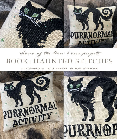 Haunted Stitches Book - The Primitive Hare