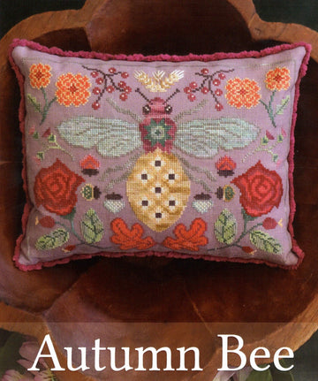 Autumn Bee - The Blue Flower - Cross Stitch Pattern