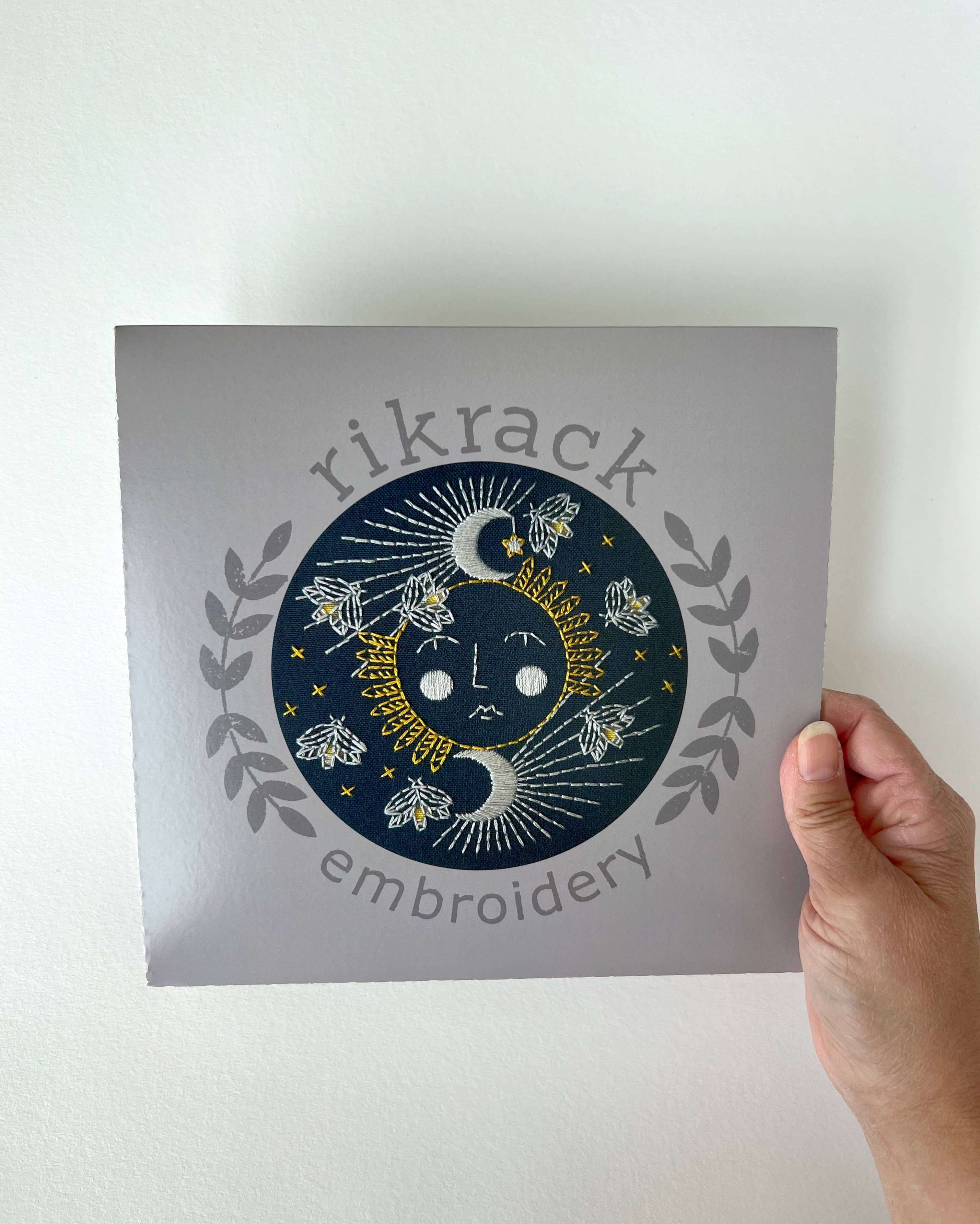 Moonglow Embroidery Kit - Rikrack