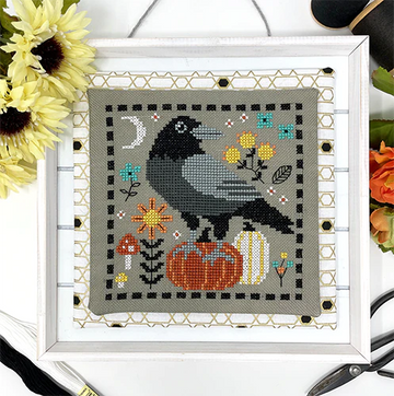 The Black Crow - Tiny Modernist - Cross Stitch Pattern