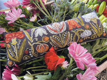 Painted Flowers - Shakespeare's Peddler - Cross Stitch Pattern