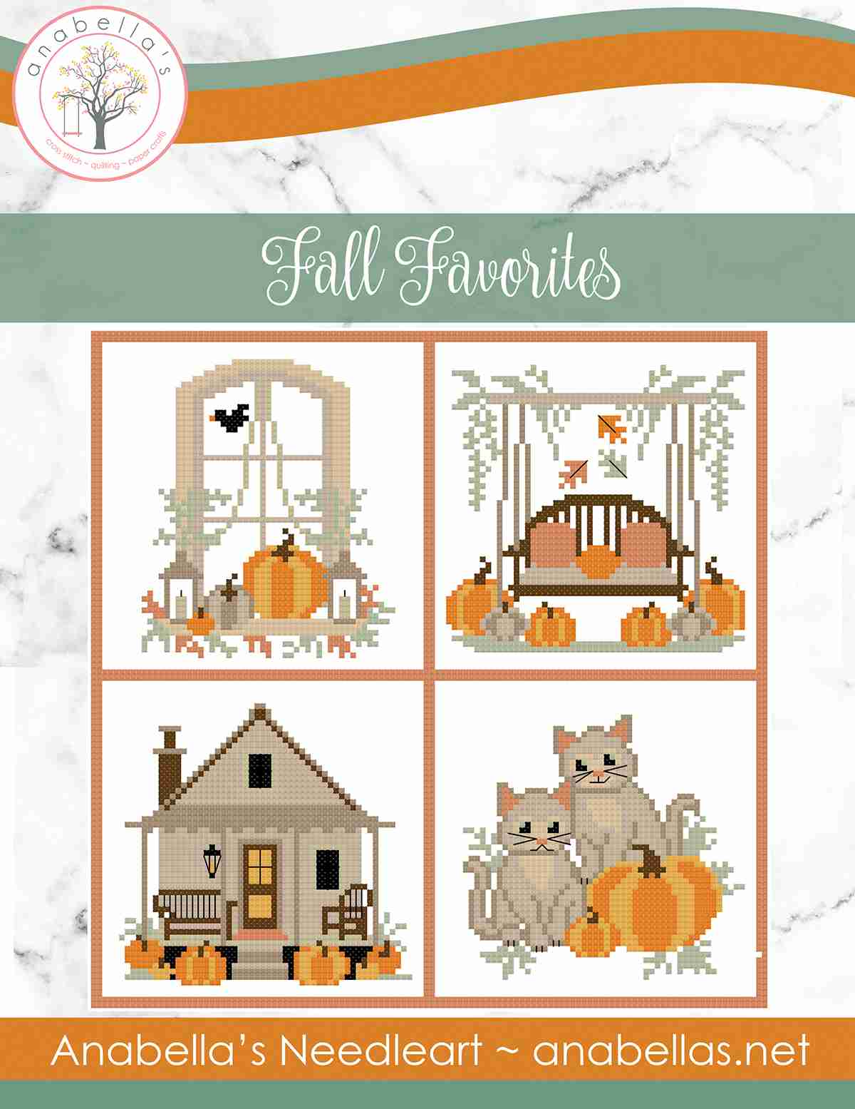 Fall Favorites - Anabella's - Cross Stitch Pattern