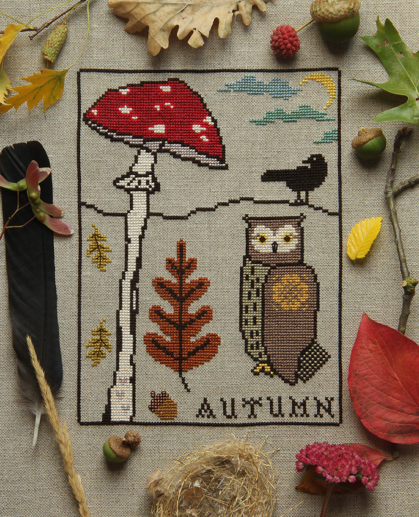 The Mist and All - Posie - Cross Stitch Pattern