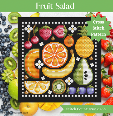 Fruit Salad - Shannon Christine Designs - Cross Stitch Pattern