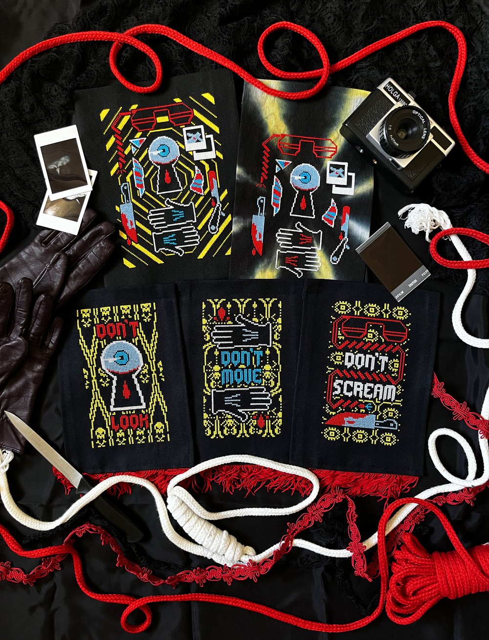 The Giallo Collection - Uncanny Kari x Dee's 20 Stitches - Cross Stitch Pattern