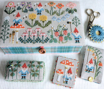 Gnomes in Springfield - Gera! By Kyoko Maruoka - Cross Stitch Pattern