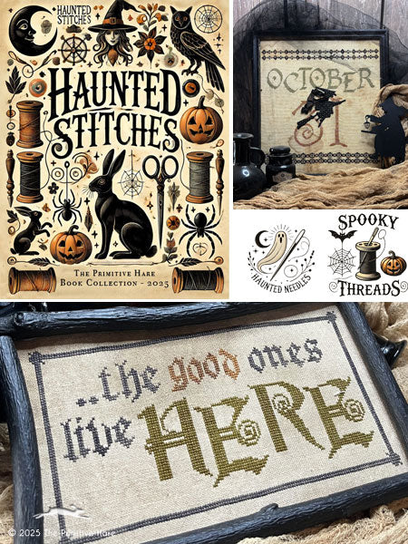 Haunted Stitches Book - The Primitive Hare