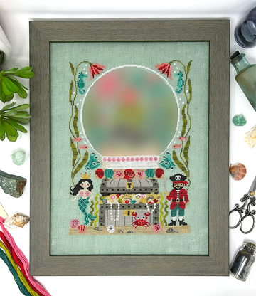 Ocean Pearl (2023 Summer Stitch-A-Long #2) - Tiny Modernist - Cross Stitch Pattern