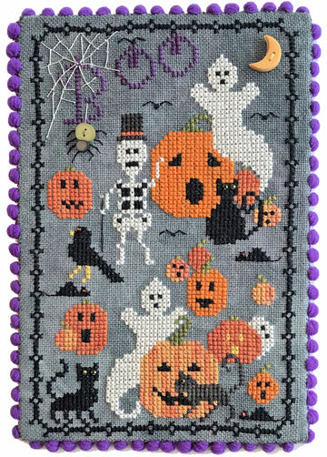 Haunted Hootenanny (A Wee Haunting) - Praiseworthy Stitches - Cross Stitch Pattern