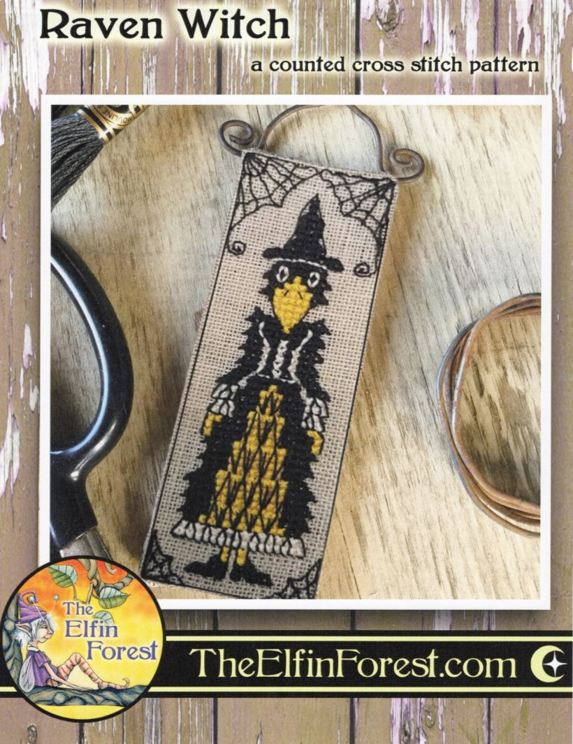 Raven Witch - The Elfin Forest - Cross Stitch Pattern