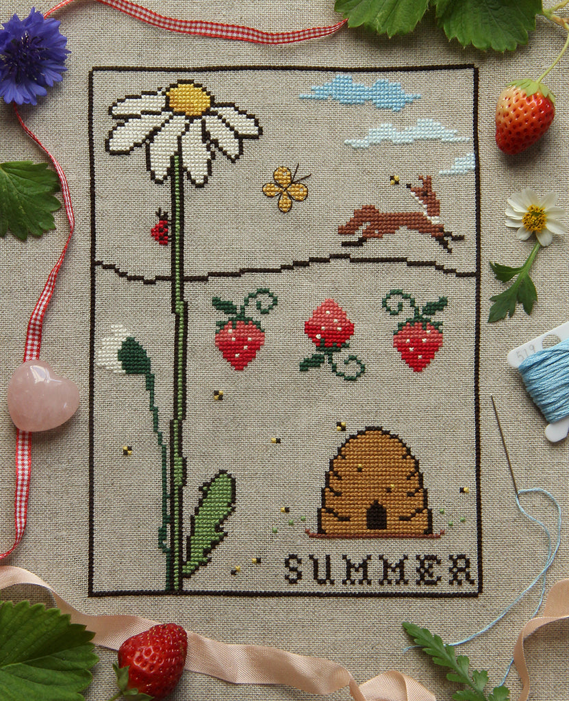 Strawberry Season - Posie - Cross Stitch Pattern