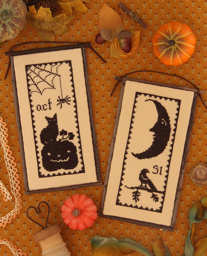 Pumpkin & Moonshine - Posie - Cross Stitch Pattern