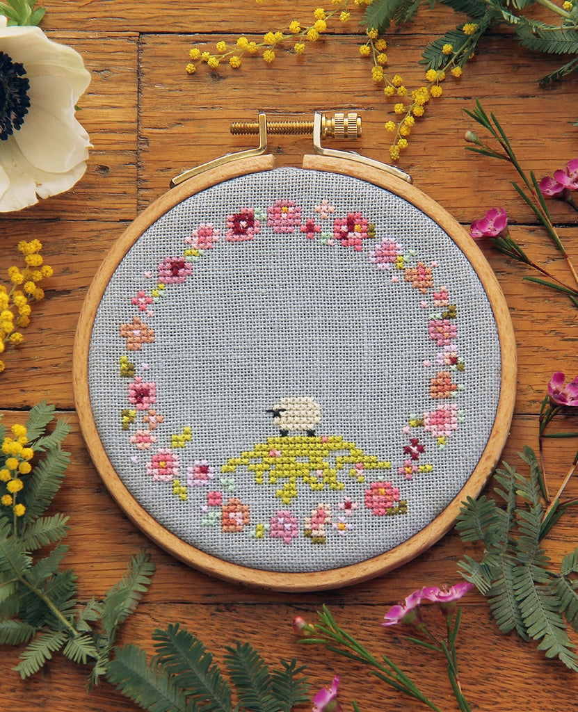Spring Ring - Posie - Cross Stitch Pattern