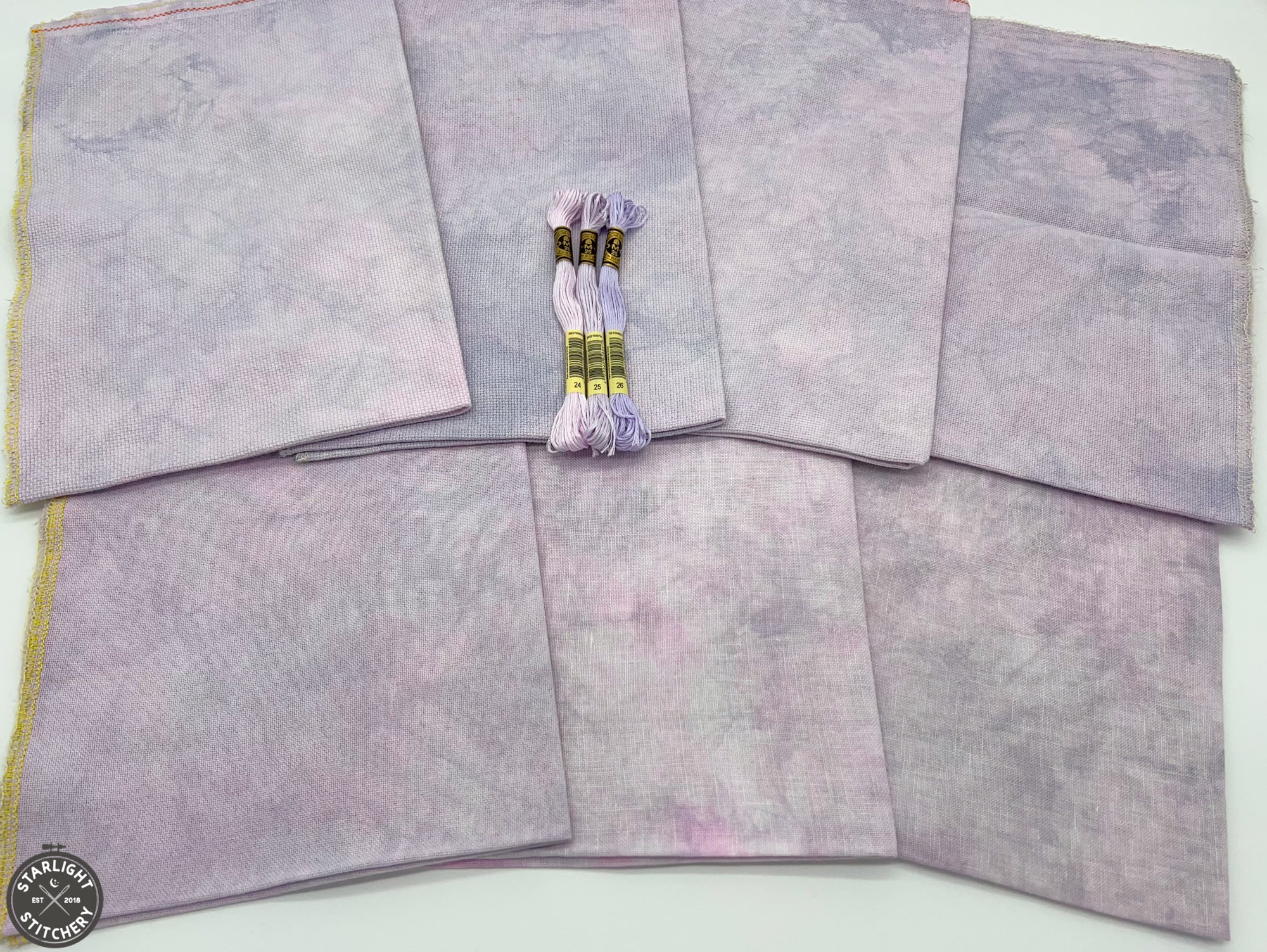 "Haze" Atomic Ranch Fabrics - Hand Dyed Cross Stitch Fabric