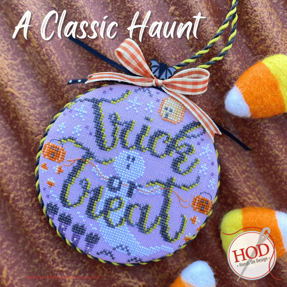 A Classic Haunt - Hands On Design - Cross Stitch Pattern