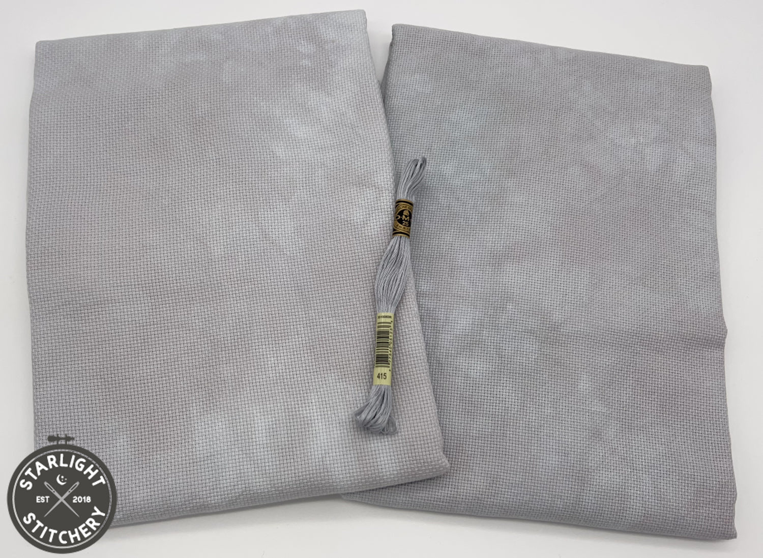 "Slayer" Forbidden Fiber Co. - Hand Dyed Cross Stitch Fabric