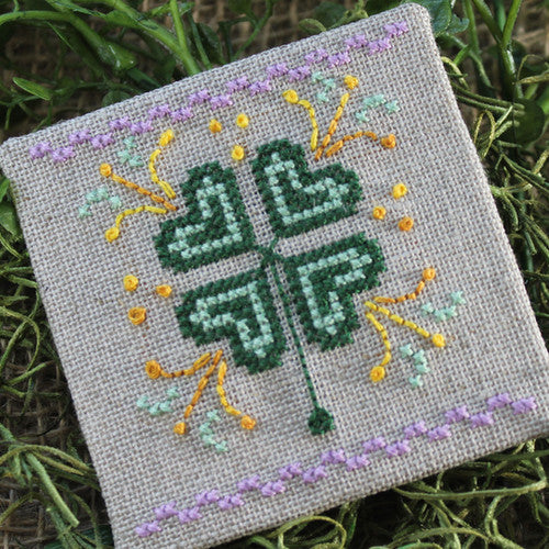 March (Little Spring Fling) - LuHu Stitches - Cross Stitch Pattern