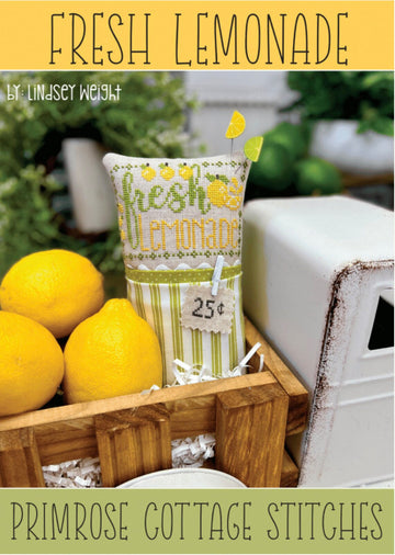 Fresh Lemonade - Primrose Cottage Stitches - Cross Stitch Pattern