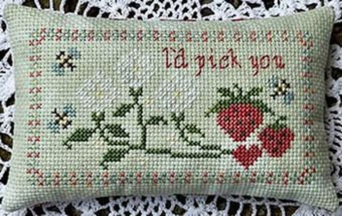 I'd Pick You - SamBrie Stitches - Cross Stitch Pattern