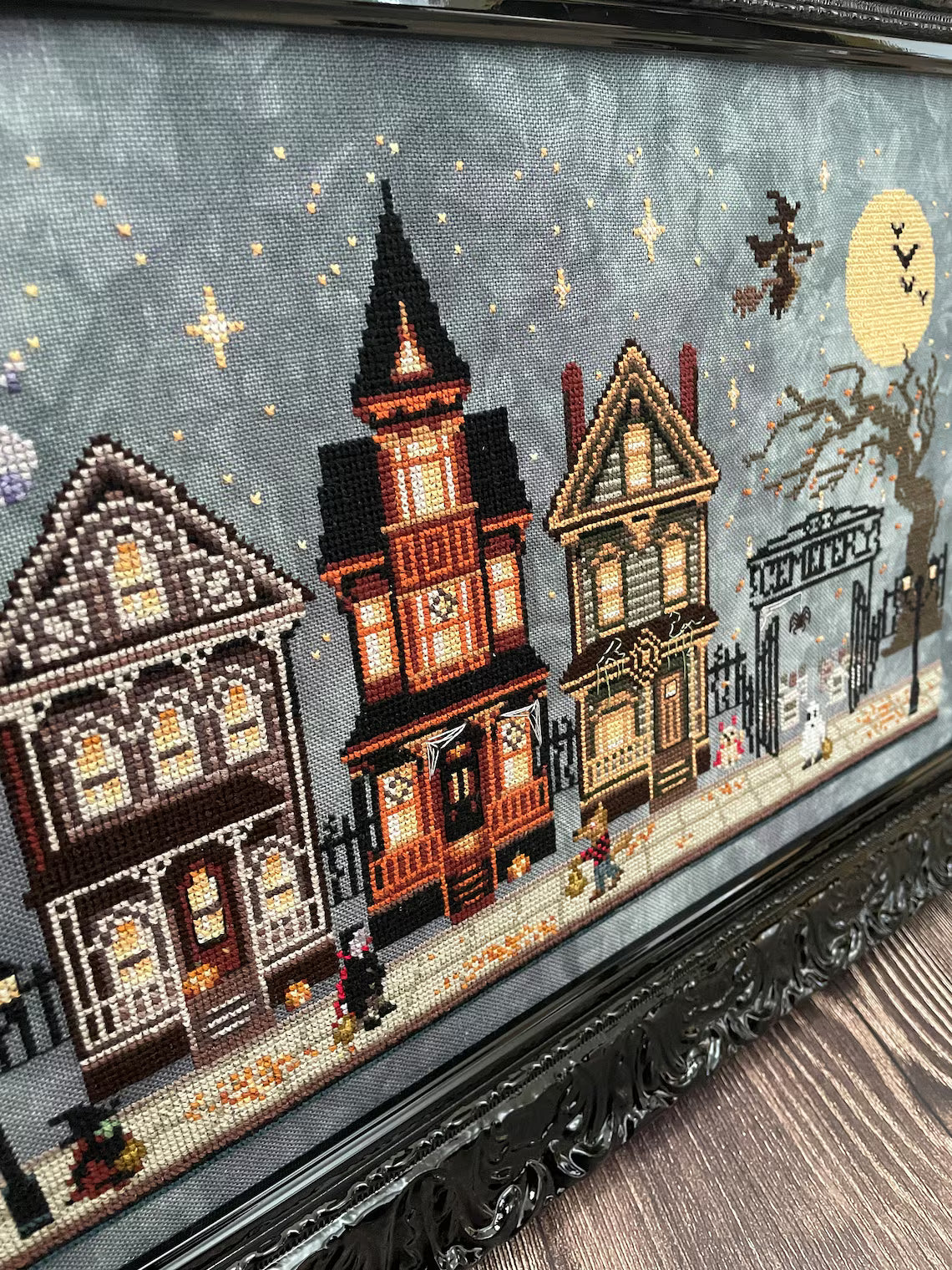 Trick or Treat Town - Flossabilities - Cross Stitch Pattern