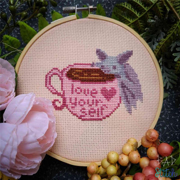 Love Yourself - BAD Stitch - Cross Stitch Pattern
