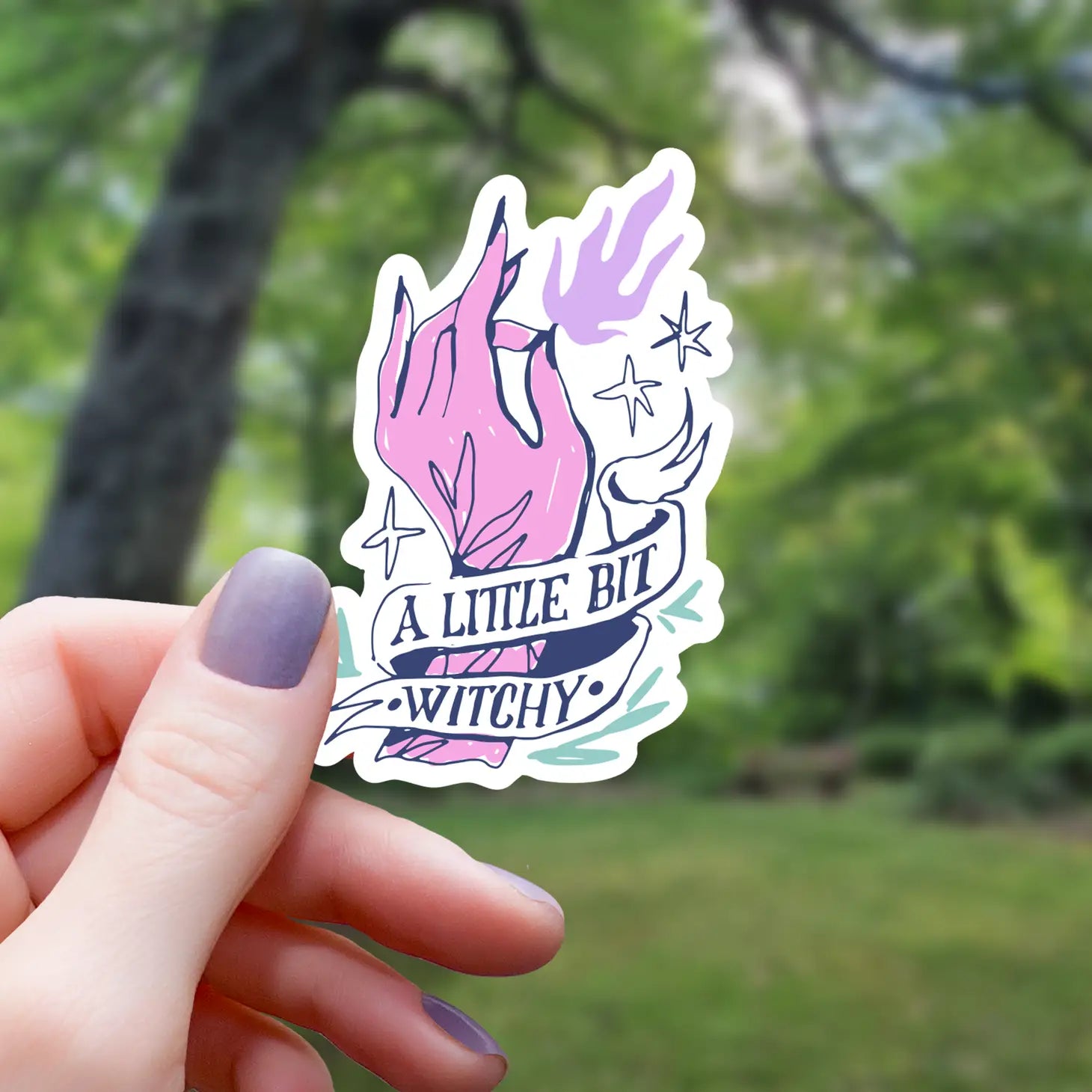 A Little Bit Witchy Sticker - Mimic Gaming Co