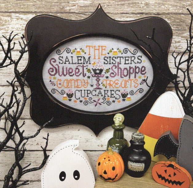 Salem Sisters Sweet Shoppe - Primrose Cottage Stitches  - Cross Stitch Pattern
