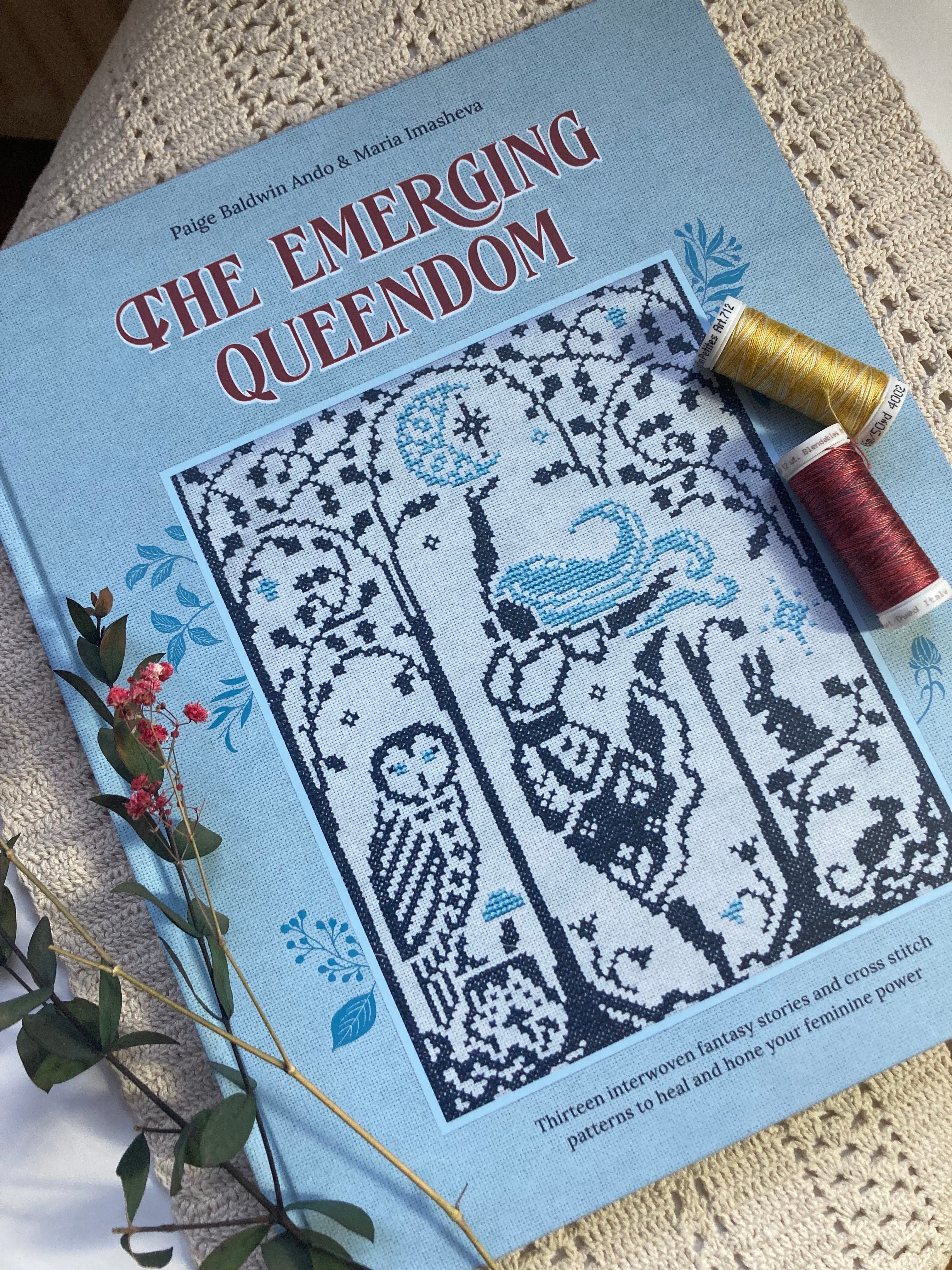 The Emerging Queendom Hardcover Book - Quaternion Creations