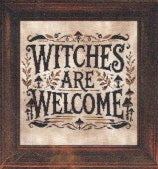 Witches are Welcome - The Primitive Hare - Cross Stitch Pattern