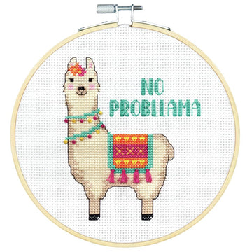 No Probllama (Learn-A-Craft) - Dimensions - Cross Stitch Kit