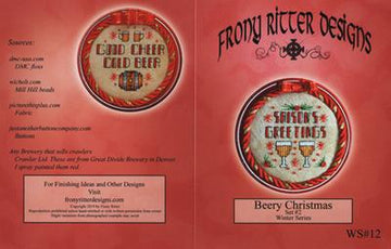 Beery Christmas Set #2 - Frony Ritter Designs - Cross Stitch Pattern