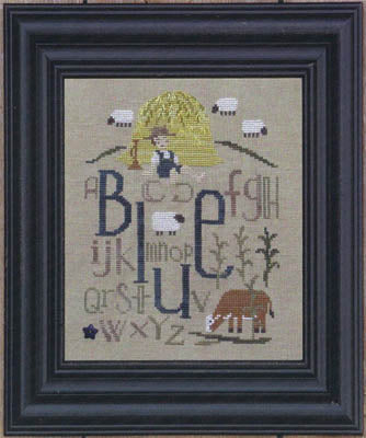 Blue (Once Upon a Stitch) - Bent Creek - Cross Stitch Pattern