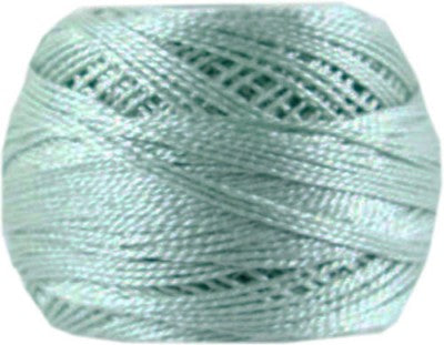 Pearl Cotton Ball Size 8 - 504 (Very Light Blue Green) - DMC Embroidery Floss