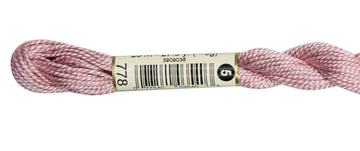 Pearl Cotton Size 5 - 778 (Very Light Antique Mauve) - DMC Embroidery Floss