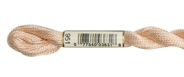 Pearl Cotton Size 5 - 951 (Light Tawny) - DMC Embroidery Floss