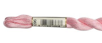 Pearl Cotton Size 5 - 963 (Ultra Very Light Dusty Rose) - DMC Embroidery Floss