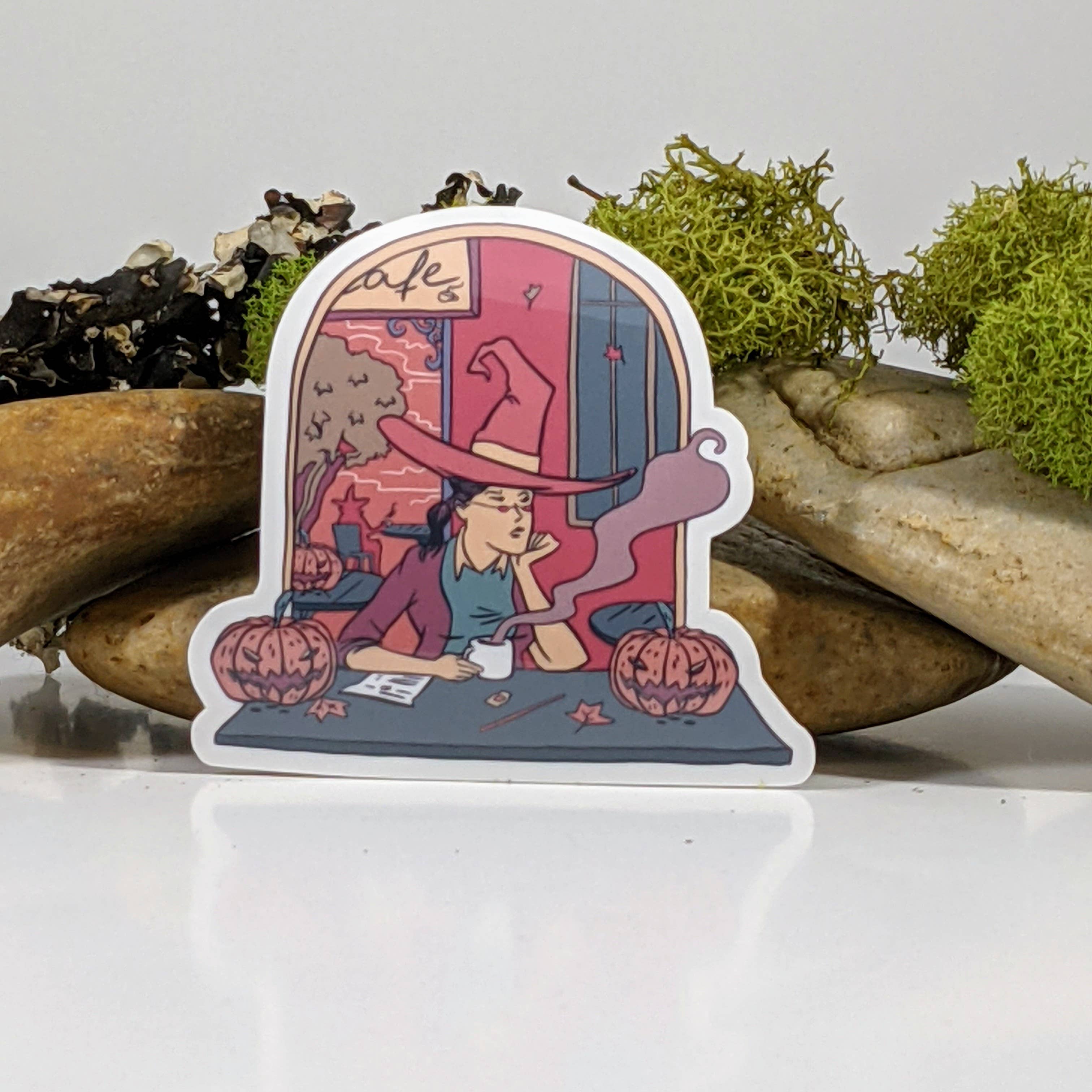 Witchy Cafe Sticker - Mimic Gaming Co