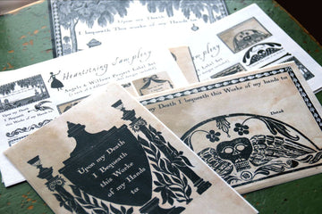 A Stitcher's Bequest Project Labels - Heartstring Samplery - Gifts