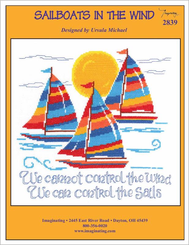 Sailboats in the Wind - Imaginating Inc. - Cross Stitch Pattern