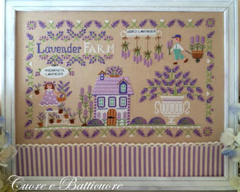 Lavender Farm - Cuore e Batticuore - Cross Stitch Pattern