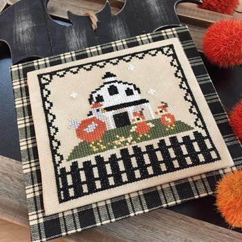 Cluck Cluck Boo - Petal Pusher - Cross Stitch Pattern