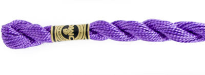 Pearl Cotton Size 3 - 208 (Very Dark Lavender) - DMC Embroidery Floss