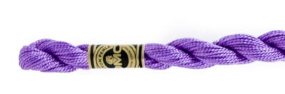 Pearl Cotton Size 5 - 208 (Very Dark Lavender) - DMC Embroidery Floss