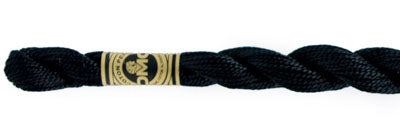 Pearl Cotton Size 5 - 310 (Black) - DMC Embroidery Floss