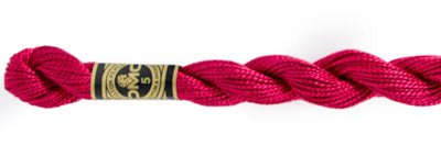 Pearl Cotton Size 5 - 326 (Very Dark Rose) - DMC Embroidery Floss