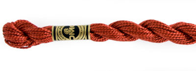 Pearl Cotton Size 3 - 355 (Dark Terra Cotta) - DMC Embroidery Floss