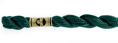 Pearl Cotton Size 3 - 500 (Very Dark Blue Green) - DMC Embroidery Floss